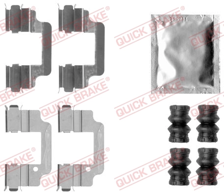 Accessory Kit, disc brake pad